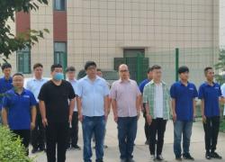 河南力诺光电晨会锻炼员工综合素质